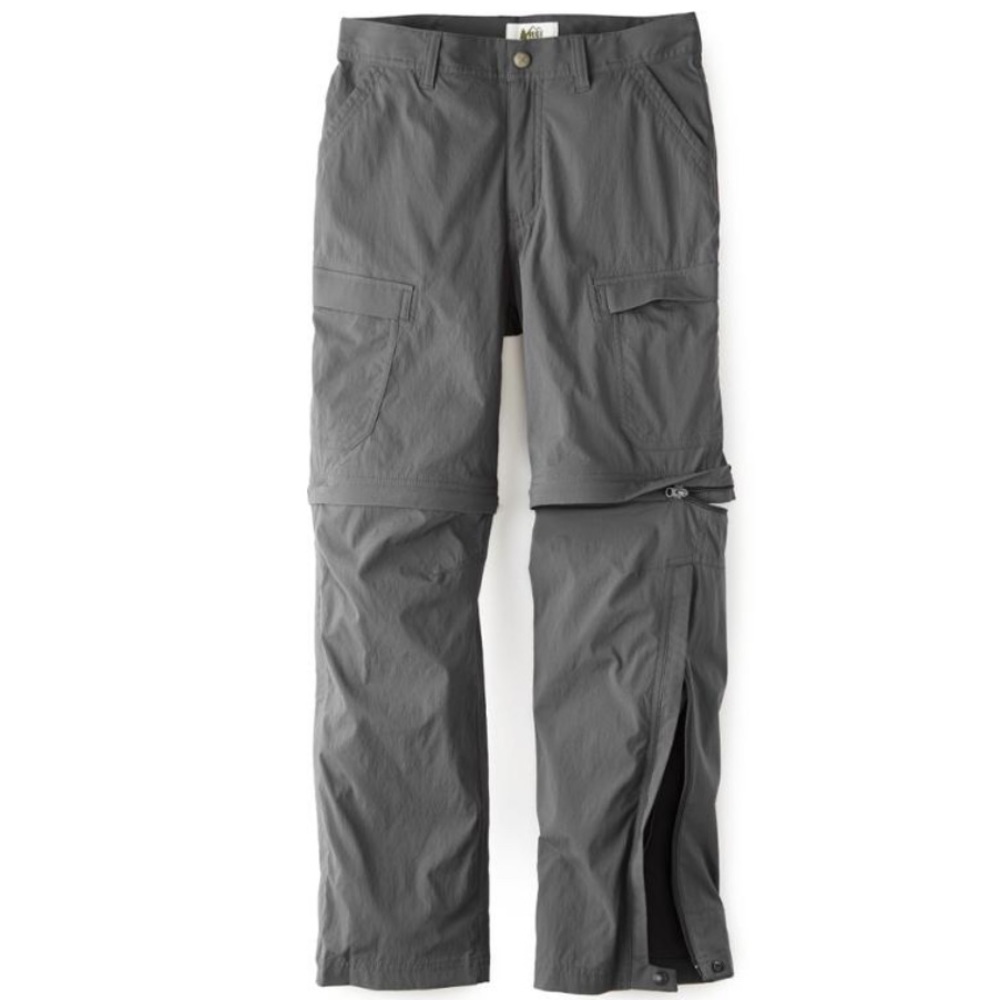 REI Kids Convertible Gray Pants